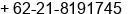 Fax number of Mr. BARRIER GATE at Jakarta