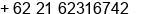 Fax number of Mr. andreas at jakarta