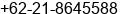 Fax number of Mr. Toko SponEva at Jakarta