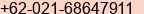 Phone number of Mr. Hari Jatmiko at Jakarta