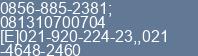 Phone number of Mr. Hery at Jakarta selatan