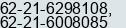 Phone number of Mrs. Mariani, Irna, Laras at Jakarta