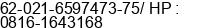 Phone number of Mr. Hamdani Sentosa at Jakarta Pusat